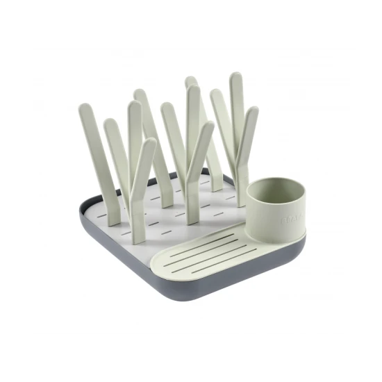 Modularer Abtropfständer Misty Green / Mineral – Béaba