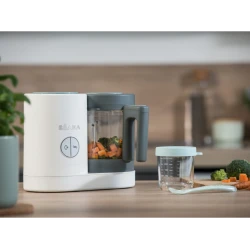 Glasbehälter für BABYCOOK Neo Grey