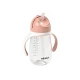 Becher mit Strohhalm 300ml Old Pink – Béaba
