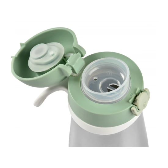 Thermobecher aus Edelstahl 350ml Sage Green – Béaba