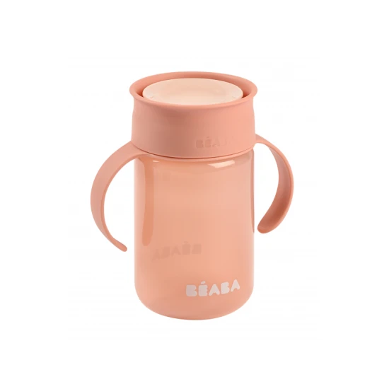 Trainingsbecher 360° Pink 340 ml 12m+ – Béaba