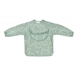 Lätzchen 2-in-1 mit abnehmbaren Ärmeln Sage Green