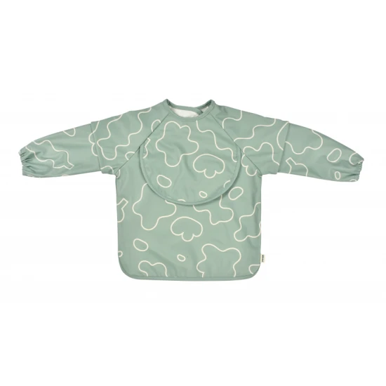 Lätzchen 2-in-1 mit abnehmbaren Ärmeln Sage Green – Béaba