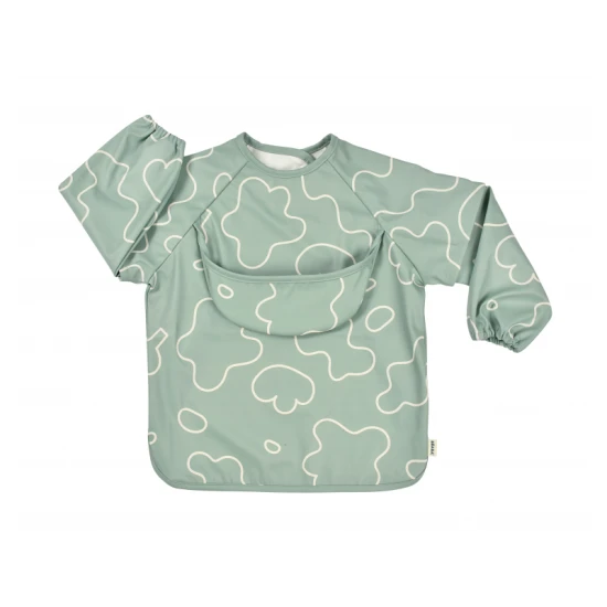 Lätzchen 2-in-1 mit abnehmbaren Ärmeln Sage Green – Béaba