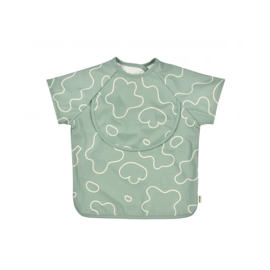 Lätzchen 2-in-1 mit abnehmbaren Ärmeln Sage Green – Béaba