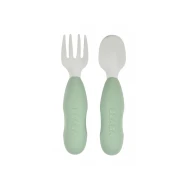 Erstes Trainingsbesteck 2-teilig Sage Green
