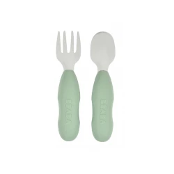 Erstes Trainingsbesteck 2-teilig Sage Green