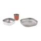 Edelstahl-Essset 3-teilig Terracotta – Béaba