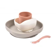 Silikon-Essset 4-teilig Terracotta / Gazelle