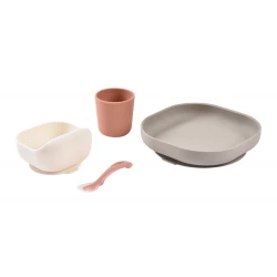 Silikon-Essset 4-teilig Terracotta / Gazelle