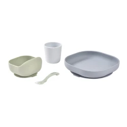 Silikon-Essset 4-teilig Pebble