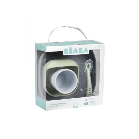 Silikon-Essset 4-teilig Pebble – Béaba
