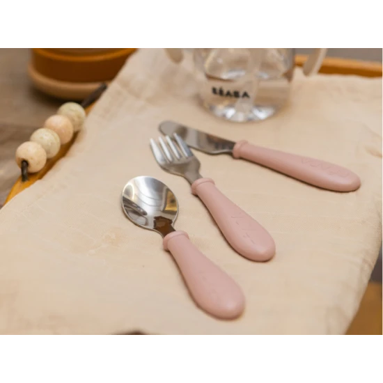 Kinderbesteck 3-teilig Cotton Candy – Béaba