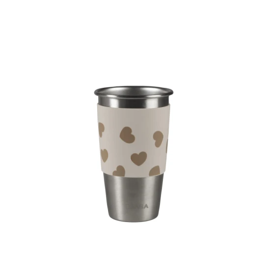 Edelstahlbecher 2er-Set Mini & Me BigLove Beaba Edelstahlbecher 2er-Set Mini & Me BigLove