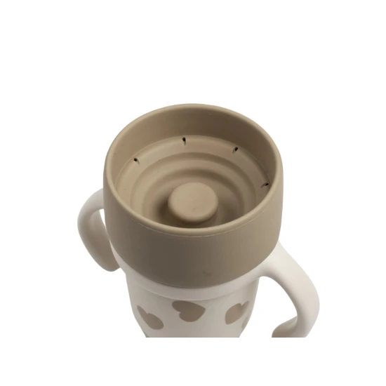 Edelstahlbecher 2er-Set Mini & Me BigLove Beaba Edelstahlbecher 2er-Set Mini & Me BigLove