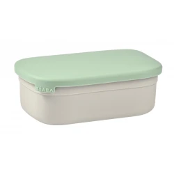 Edelstahl-Snackbox Velvet Grey / Sage Green