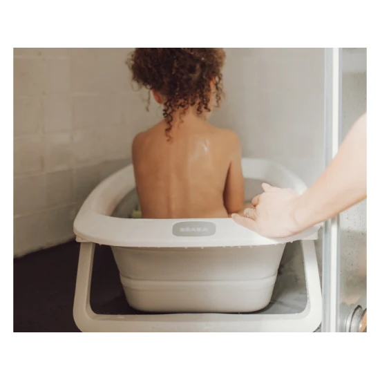 Faltbare Babybadewanne Eazy Pop Velvet Grey – Béaba