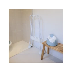 Ständer Camele'o für Badewanne / Wickelaufsatz biely