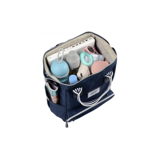 Wickelrucksack Wellington Blue Marine – Béaba