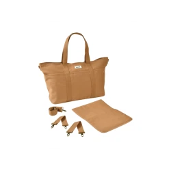 Wickeltasche Madrid XXL Cognac