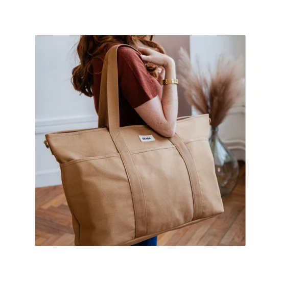 Wickeltasche Madrid XXL Cognac – Béaba