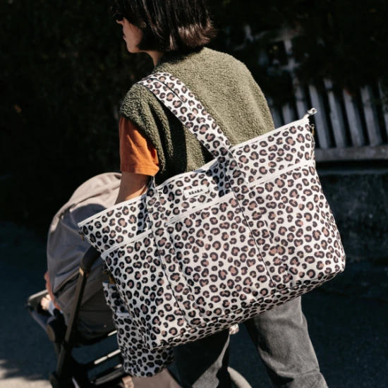 Wickeltasche XXL Leopard Clay Beaba Wickeltasche XXL Leopard Clay