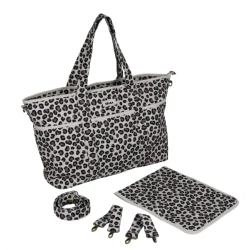 Wickeltasche XXL Leopard Clay Wickeltasche XXL Leopard Clay