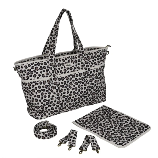 Wickeltasche XXL Leopard Clay Beaba Wickeltasche XXL Leopard Clay