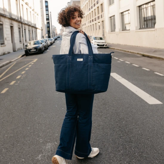 Wickeltasche Madrid XXL Denim Beaba Wickeltasche Madrid XXL Denim
