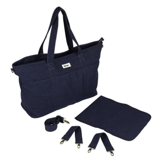 Wickeltasche Madrid XXL Denim Beaba Wickeltasche Madrid XXL Denim