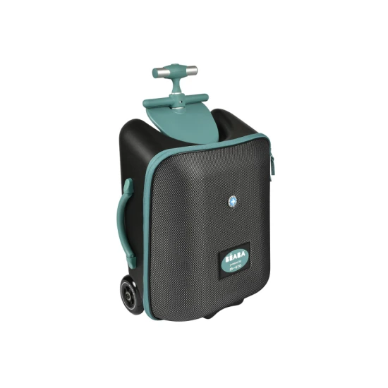 Trolley-Koffer mit Sitz Eazy Green Blue – Béaba