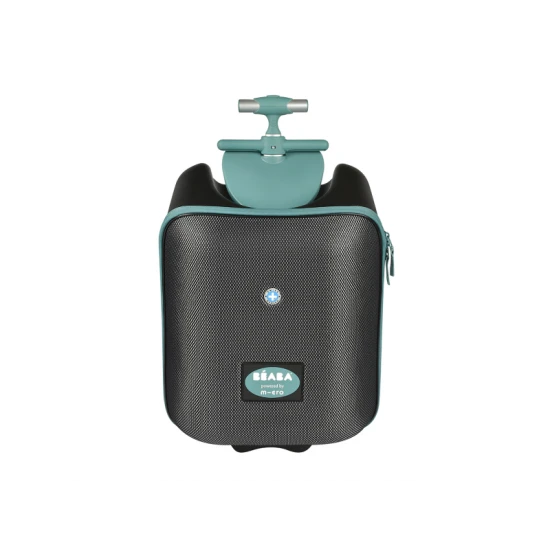 Trolley-Koffer mit Sitz Eazy Green Blue – Béaba