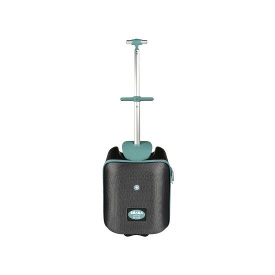 Trolley-Koffer mit Sitz Eazy Green Blue – Béaba