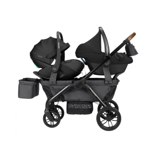 Helios Zwillingskinderwagen Mineral Graphite – BebeConfort 1815153210BC