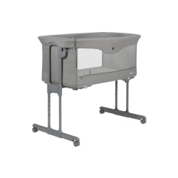 Amara tragbares Babybett Tinted Grey