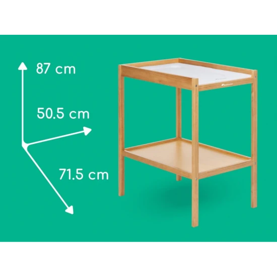 Wickeltisch Daisy Natural Wood – BebeConfort 2699014210BC