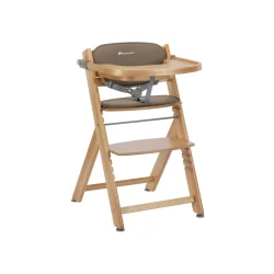 Timba mitwachsender Stuhl Natural Wood mit Kissen