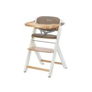 Timba mitwachsender Stuhl Light Wood mit Kissen