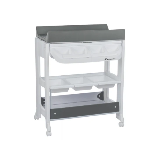 Wickeltisch mit Badewanne Rosie Mineral Grey – BebeConfort 2905085210BC