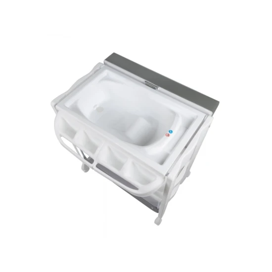 Wickeltisch mit Badewanne Rosie Mineral Grey – BebeConfort 2905085210BC