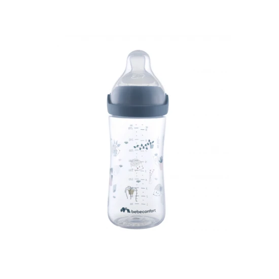 Babyflasche Emotion Physio 270ml 0-12m + Blue – BebeConfort 3102209130BC
