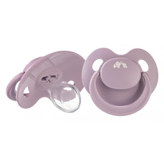 Silikonschnuller Physio Air Eco 2ks 0m+ Pink/Lavander – BebeConfort 3104201230BC