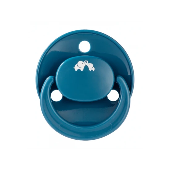 Symmetrischer Silikonschnuller Eco 2ks 0m+ Sand/Blue – BebeConfort 3104202240BC