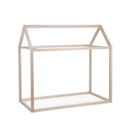Kinderbett-Gestell Hausbett Natural 70×140 cm