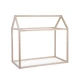 Childhome Natural 70×140 cm – Kinderbett-Gestell Hausbett aus Buche
