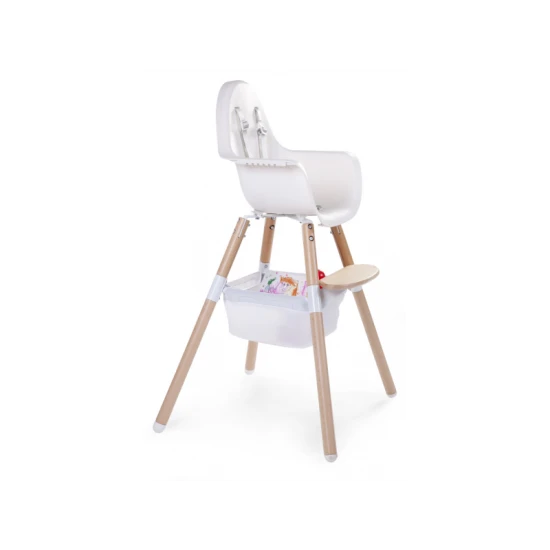 Childhome White – Aufbewahrungskorb für Hochstuhl Evolu 2