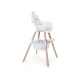 Childhome White – Aufbewahrungskorb für Hochstuhl Evolu 2