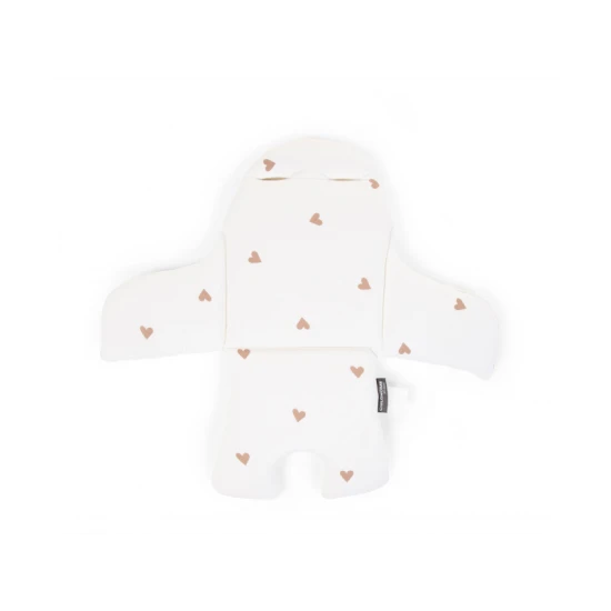Childhome Jersey Hearts – Sitzpolster für Hochstuhl Evolu