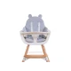 Childhome Grey – Sitzpolster für Hochstuhl Evolu