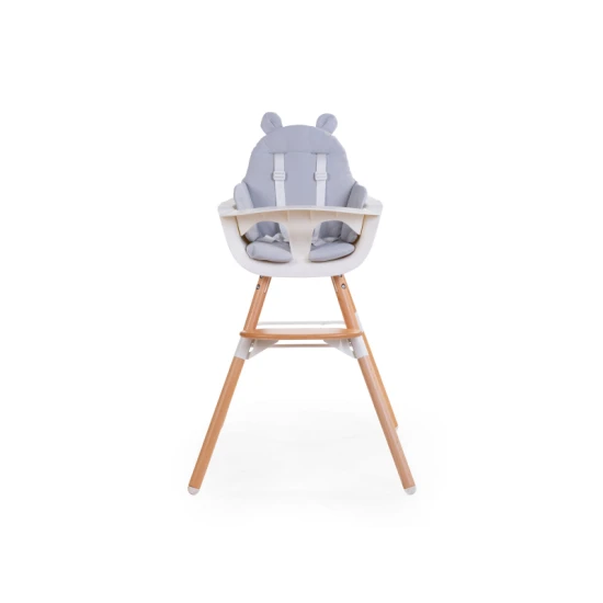 Childhome Grey – Sitzpolster für Hochstuhl Evolu
